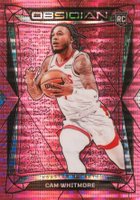 2023 Panini Obsidian #33 Cam Whitmore Electric Etch Pink Pulsar Basketball Card