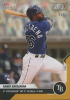 2020 Topps Now #374 Randy Arozarena Gold 1/1 Baseball Card