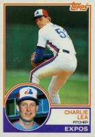 1983 Topps #629 Charlie Lea Baseball Card