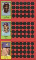 1981 Topps Scratch-Offs # Al Oliver/Buddy Bell/Dan Meyer Baseball Card