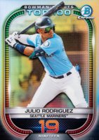 2021 Bowman Chrome Scouts' Top 100 #19 Julio Rodriguez Baseball Card