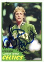 1999 Hall of Fame Autographs # Larry Bird Trading Card Basketball Card