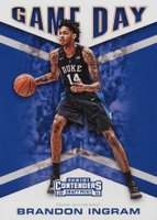 2016 Panini Contenders Draft Picks Game Day #2 Brandon Ingram Basketball Card