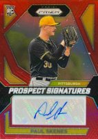 2024 Panini Prizm Prospect Signatures #PSPS Paul Skenes Red Prizm Baseball Card