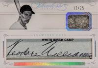 2016 Panini Flawless Flawless Cuts Autograph #23 Ted Williams Memorabilia Baseball Card