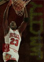 1995 Ultra Jam City #3 Michael Jordan Hot Packs Basketball Card