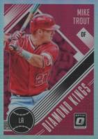 2018 Panini Donruss Optic #13 Mike Trout Holo Baseball Card
