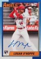 2023 Topps Archives Fan Favorites Autograph #90FFLO Logan O'Hoppe Baseball Card