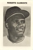 1972 Milton Bradley # Roberto Clemente Baseball Card