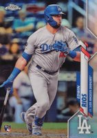 2020 Topps Chrome #95 Edwin Rios Refractor Baseball Card