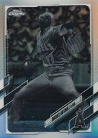 2021 Topps Chrome #159 Shohei Ohtani Negative Refractor Baseball Card