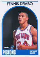 1989 Hoops #72 Fennis Dembo Basketball Card