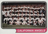 1974 Topps #114 California Angels Baseball Card