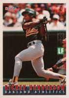 1995 Bazooka #62 Rickey Henderson Baseball Card
