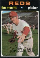 1971 Topps #420 Jim Merritt Baseball Card