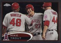 2012 Topps Chrome #144 Mike Trout Baseball Card