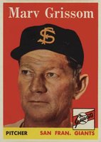 1958 Topps #399 Marv Grissom Baseball Card