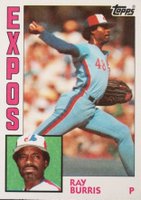 1984 Topps #552 Ray Burris Baseball Card