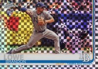 2019 Topps Chrome #151 Brandon Lowe X-Fractor Baseball Card