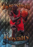 1998 Topps Roundball Royalty #R1 Michael Jordan Refractor,w/Coating Basketball Card