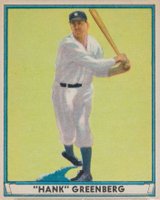 1941 Play Ball #18 Hank Greenberg Baseball Card