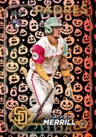 2024 Topps Update #US210 Jackson Merrill Jack O' Lantern Baseball Card