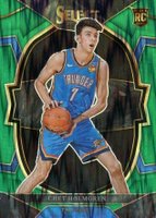 2022 Panini Select #83 Chet Holmgren Green Shock Basketball Card