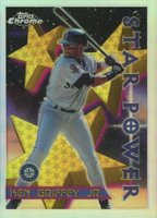 1996 Topps Chrome #90 Ken Griffey Jr. Refractor Baseball Card