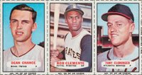1967 Bazooka Panel # Chance/Clemente/Cloninger Baseball Card