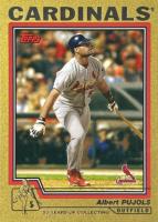 2004 Topps Gold #40 Albert Pujols Baseball Card