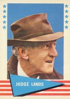 1961 Fleer #53 Judge Landis Baseball Card