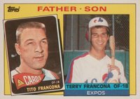 1985 Topps #134 Father-Son Baseball Card