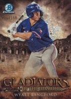 2024 Bowman Gladiators of the Diamond #GOTD12 Wyatt Langford Mini Diamond Baseball Card