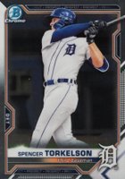 2021 Bowman Draft #BDC20 Spencer Torkelson Chrome Baseball Card