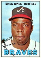 1967 Topps #435 Mack Jones Baseball Card