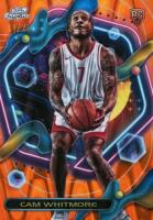 2023 Topps Cosmic Chrome #168 Cam Whitmore Orange Galactic Basketball Card