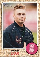 2017 Topps Heritage Minor League #104 Gavin Lux Baseball Card
