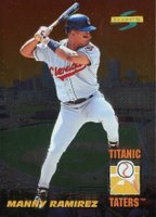 1996 Score Titanic Taters #15 Manny Ramirez Baseball Card