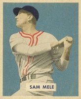 1949 Bowman #118 Sam Mele Baseball Card