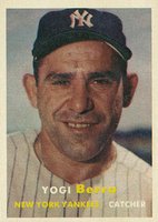 1957 Topps #2 Yogi Berra Baseball Card
