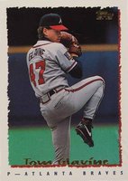 1995 Topps #175 Tom Glavine Baseball Card