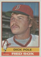 1976 Topps #326 Dick Pole Baseball Card