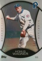 2010 Topps Legends Platinum Chrome Wal Mart Cereal #PC10 Honus Wagner Baseball Card