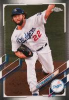 2021 Topps Chrome #147 Clayton Kershaw Baseball Card