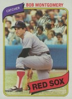 1980 Topps #618 Bob Montgomery Baseball Card