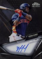 2021 Topps Chrome Black Autographs #YA Yordan Alvarez Baseball Card