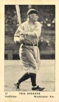 1927 American Caramel--Series of 60 #27 Tris Speaker Baseball Card