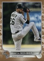 2022 Topps #461 Austin Gomber Memorial Day Camo Baseball Card