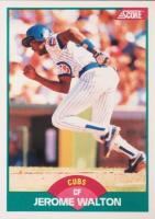 1989 Score Traded #85T Jerome Walton Baseball Card