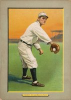 1911 Turkey Reds #122B Fred Tenney Turkey Red Back-New York and Boston Baseball Card